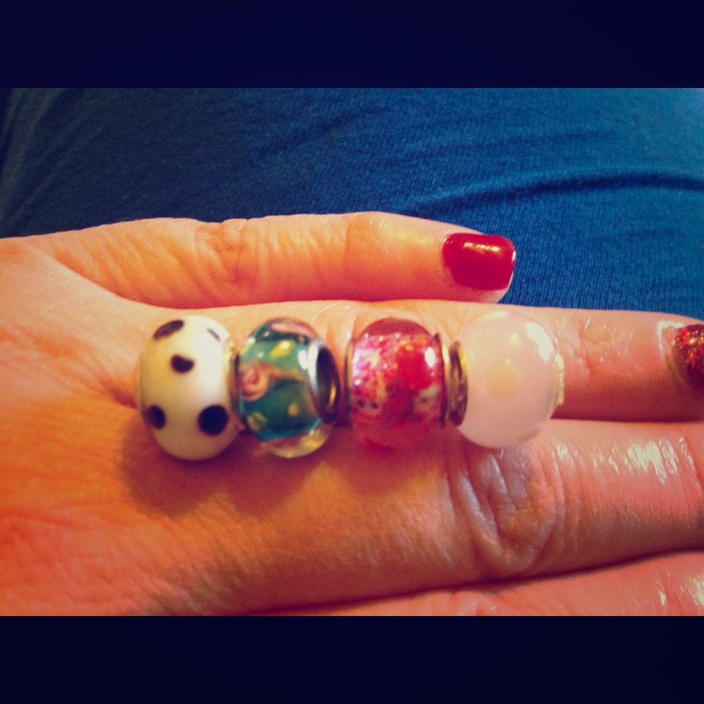 Murano Glass Bead Charms